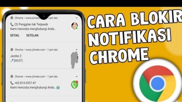 'cara blokir dan menghilangkan notifikasi nakal google chrome'