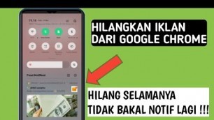 'Cara Menghilangkan Iklan Google Crome di Hp Selamanya - Sanjaya.com'