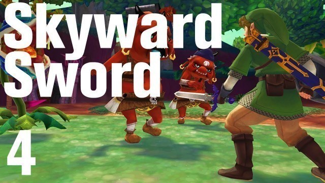 'Zelda: Skyward Sword Walkthrough Part 4 - Skyloft'