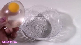 'Cutting Open Squishy Mesh SLIME BALLS! Cutting Open Kawaii Squishy Fashem & Water BALL'