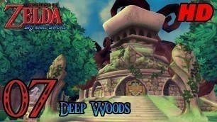 'Zelda Skyward Sword HD 60FPS 100% Walkthrough - Part 7 - Deep Woods | Goddess Cubes'