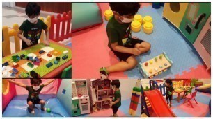 'Abdul Rehman enjoying a day at Lulu Kids soft play area'