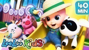 'Animals for KIDS and more kids songs from LooLoo Kids Nursery Rhymes'