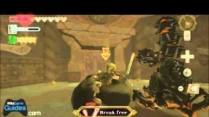 'Zelda Skyward Sword Walkthrough - Lanayru Mining Facility - Boss - Moldarach (Part 52)'