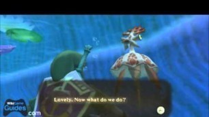 'Zelda Skyward Sword Walkthrough - Lake Floria (Part 75) | WikiGameGuides'