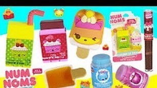 'NEW Num Noms Lip BALMS & Glosses! 10 New Yummy Flavors & Styles! Popsicle Gloss! BubblePOP Kids'