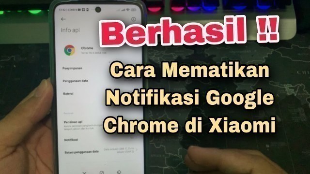 'Cara Mematikan Notifikasi Chrome Di Hp Xiaomi'