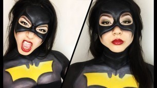 'BATGIRL/BATMAN MAKEUP TUTORIAL'