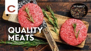 'Quality Meats | Chef Chef John Mims | Tips #shorts'