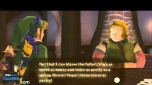 'Zelda Skyward Sword Walkthrough - Side Quest - Item Check Girl (Part 142) | WikiGameGuides'