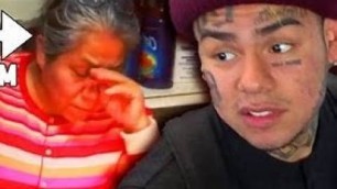 '6ix9ine help a mother and her 2 kids that has a nasty disease MUST WATCH'