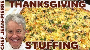 'Turkey Stuffing Does NOT Belong Inside a Turkey Thanksgiving Recipe | Chef Jean-Pierre'