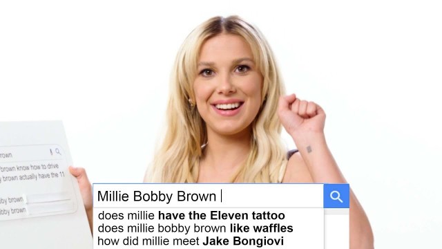 'Millie Bobby Brown Answers the Web\'s Most Searched Questions | WIRED'