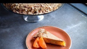 'Almond Apricot Cake with Almond Butter Frosting with Chef John McConnell of Clif Family Winery'