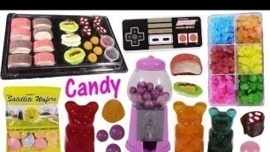 'CANDY BONANZA 15! Giant SUSHI CANDY Nintendo Mints Gumball Machine Sizzling BACON!'