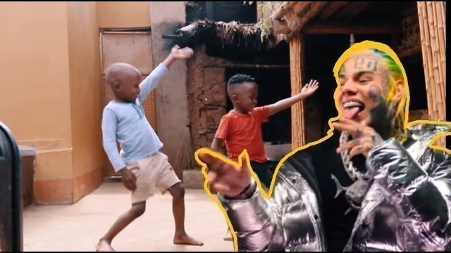 'African masaka kids dancing on 6ix9ine song so cool'