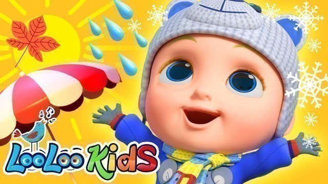 'Months of The Year Song for Kindergarten - Sing Along with LooLoo Kids Nursery Rhymes'