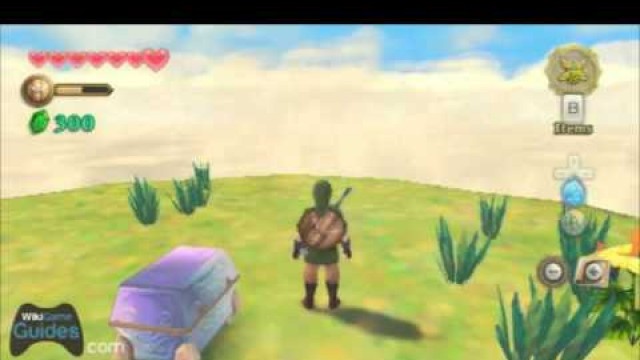 'Zelda Skyward Sword Walkthrough - Goddess Cube Treasures (Part 24) | WikiGameGuides'