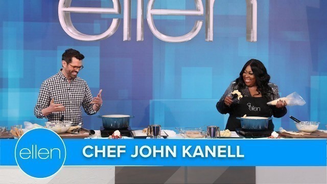 'Loni Love and Chef John Kanell Make Delicious Summer Treats'