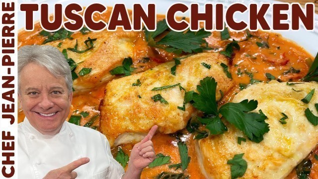 'Tuscan Chicken Quick and Easy Recipe | Chef Jean-Pierre'