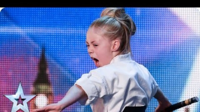 'Don\'t mess with karate kid Jesse | Audition Week 2 | Britain\'s Got Talent 2015'