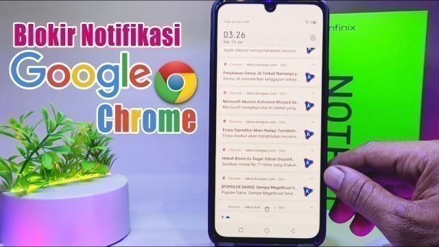 'Cara Blokir Notifikasi Google Chrome Di Hp Infinix Note 11'