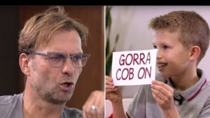 'Jürgen Klopp learns scouse from a kid | BOSS THA!'