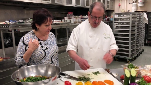 'Chef John Massad and Najwa - Fattoush Salad'