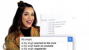 'Lilly Singh Answers the Web\'s Most Searched Questions | WIRED'