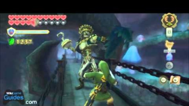 'Zelda Skyward Sword Walkthrough - Sky Keep - Mini Boss (Part 156) | WikiGameGuides'