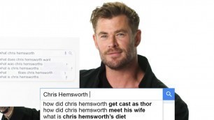 'Chris Hemsworth Answers the Web\'s Most Searched Questions | WIRED'