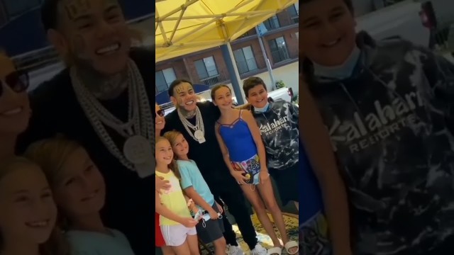 'TEKASHI 6IX9INE SHOWING LOVE TO THE KIDS