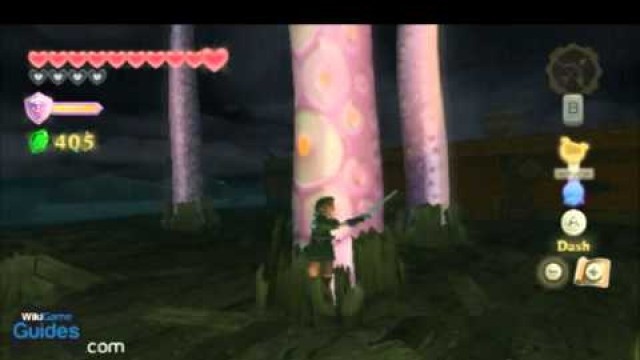 'Zelda Skyward Sword Walkthrough - Sandship - Boss - Tentalus (Part 105) | WikiGameGuides'