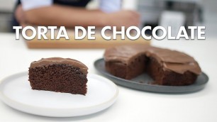 'Como preparar Torta de Chocolate con Ganache de Queso crema - Chef John Motta'