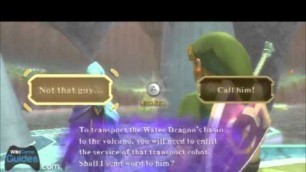 'Zelda Skyward Sword Walkthrough - Get the Water Basin (Part 115) | WikiGameGuides'