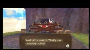 'Zelda Skyward Sword 100 % Walkthrough Part 4 - Loftwing'