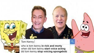 'SpongeBob\'s Tom Kenny & Bill Fagerbakke Answer the Web\'s Most Searched Questions | WIRED'