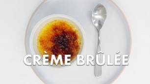 'Crème Brûlée - Chef John Motta'