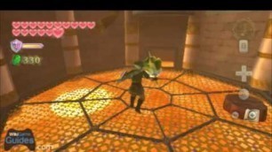 'Zelda Skyward Sword Walkthrough - Fire Sanctuary - Backtrack for an Empty Bottle (Optional) (Part 119)'