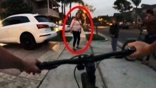 '80-Year-Old ‘Sidewalk Karen’ Charged After Allegedly Hitting Kid on Bike'