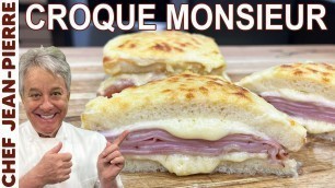 'The Best HAM AND CHEESE Sandwich Ever Made | Chef Jean-Pierre'