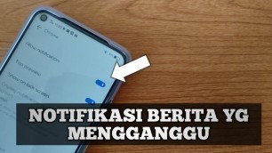 'Cara Nonaktifkan notifikasi aplikasi tidak penting / mengganggu Vivo Y30 Funtouch OS 10'