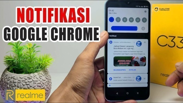 'Cara Menonaktifkan Notifikasi Google Chrome Hp Realme C33'