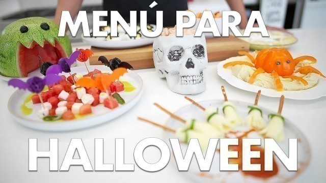 'Menu para Halloween (Sin azúcar)  - Chef John Motta'