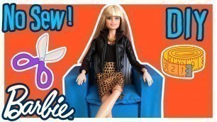 'DIY - How to Make Barbie Doll Sofa No Sew! - Barbie Furniture Tutorial - Making Kids Toys'