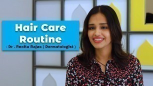 'Hair Care Routine| DIY| Dr. Renita Rajan | Jfw'