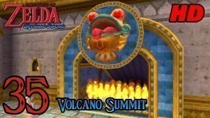 'Zelda Skyward Sword HD 60FPS 100% Walkthrough - Part 35 - Eldin Volcano Summit | Scrapper Escort'