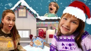 'WiNTER WORKSHOP is BACK!!  Adley & Niko made surprises for you! Mom is The Boss! Merch Delivery Dad'