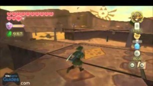 'Zelda Skyward Sword Walkthrough - To Lanayru Sand Sea (Part 90) | WikiGameGuides'