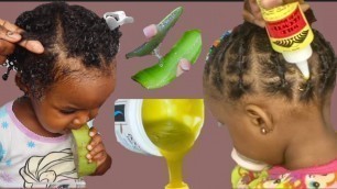 'A REALISTIC 2WEEKS IN MY BABY/TODDLER NATURAL HAIR CARE'